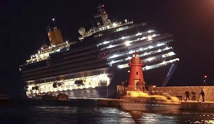 �������� ����� Costa Concordia. �������� �������.