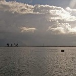 Фото: Греция. Патрасский залив. Выход из канала Месолонги.