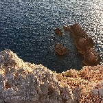 Фото: Яхта Пепелац. Греция. О.Лефкас. Маяк Дукато на юге острова.
