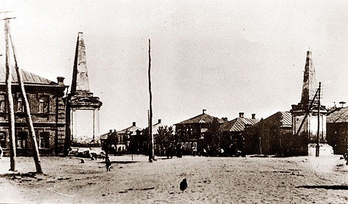 Воронеж. Площадь Заставы. 1920-е гг. Воронеж. Площадь Заставы. 1920-е гг.