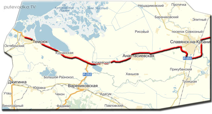 Темрюк — Воронеж. Карта маршрута. Темрюк — Воронеж. Карта маршрута.