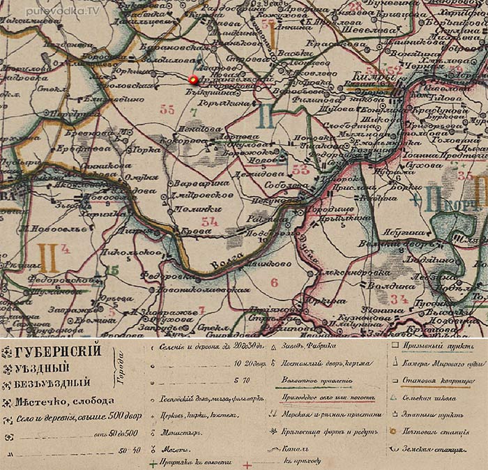 Церковь Архангела (Архистратига) Михаила в Архангельском в Куровичах на 10-верстке 1900 года Церковь Архангела (Архистратига) Михаила в Архангельском в Куровичах на 10-верстке 1900 года