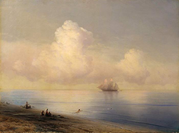 Штиль на море. 1876г. Волгоградский музей изобразительный искусств. Штиль на море. 1876г. Волгоградский музей изобразительный искусств.